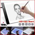Portable A5/A4/A3/A2 Tracing LED Copy Board Light Box, Ultra-Thin Adjustable USB Power Artcraft LED Trace Light Pad for Tattoo Drawing, Streaming, Sketching, Animation, Stenciling. 