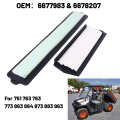 Heater Air Filter Kit Skid Steer Spare Parts Accessories for Bobcat 751 763 763 773 863 864 873 883 963 6677983 & 6678207. 