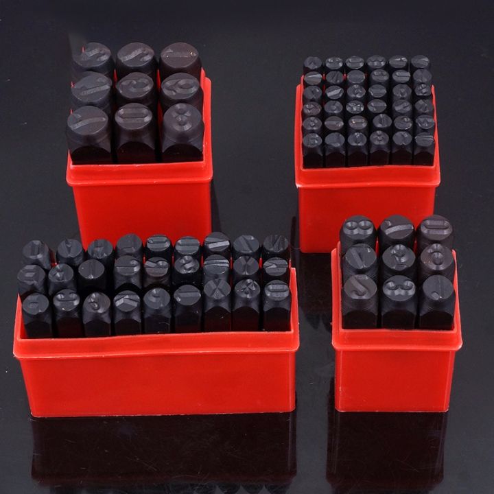 LOGO Stamp Die Metal Stamping Punch Tool Number Alphabet Stamps Tools DIY Jewelry Gold Silver Metal