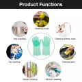 Reusable Silicone Heat Resistant Gloves Household Brush for Cleaning Household Dish Washing glove. 