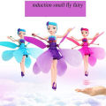 Magical Flying Fairy Toy Doll Hand Sensor Control USB Powered Magic Flying Fairy Sky Dancers Rainbow Glitter Princess For Girls Boys (Random Color). 