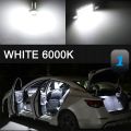 【Fortwo ED - 5PCS White 6000K】 AENVTOL Interior LED For Smart Fortwo 450 451 Forfour 453 EQ Canbus Vehicle Indoor Reading Error Free. 
