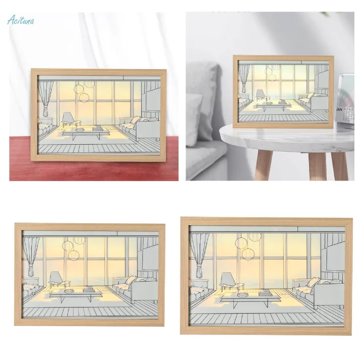 Decorative%20Painting%20with%20Light%20Modern%20Shadow%20Box%20Lighted%20Picture%20Frame%2016cmx21cm%20-%20Image%207