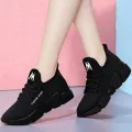 【ZOSR】Trendy Wild Casual Shoes Women's All Year Round Mesh Breathable Flats Sports Anti-Slip Abrasion Resistant Shoes for Work. 