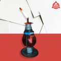 Light Bulb Oil Lamp ( Bottle lamp ). 