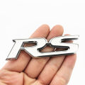 Ineverlefte 3D Metal Car Letters For Honda RS Emblem FIT Jazz Civic HRV JaOriginal de RS Logo Sport Badge Front Grille Trunk Stickers Acceessories. 