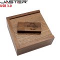 【8GB Walnut wood】 USB 3.0 wooden Photo Album usb+Box usb flash drive Pendrive 16GB 32GB Wedding gift box (size 15mm*95mm*40mm). 