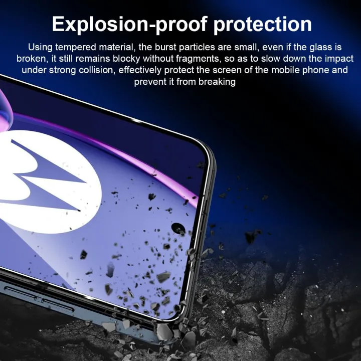 Screen%20Protector%20For%20Motorola%20Moto%20G84%20Tempered%20Glass%20SELECTION%20Free%20fast%20Shipping%209H%20HD%20Clear%20Transparent%20Case%20Friendly%20-%20Image%204