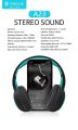 Celebrat A23 Bluetooth 5.0 Powerful Super Bass Headphones Wireless Portable Folding Support TF Card. 