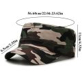 Camouflage Baseball Cap Summer Flat Caps Classical Soldier Cap Army Hat Mens Outdoor Sport Caps Tactical Military Adult Caps. 