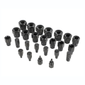 26Pcs Screw Bolt Extractor Drill Bit Set Disassemble Screws Bolt Stripped Broken Remover Tools. 