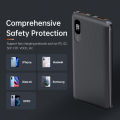 Power Bank 10000mAh Ultra Slim 22.5W Super Fast Charging PD Digital Display. Mcdodo MC-6041.  Durable Dual USB Output+ Type-C & Micro/USB C  Input. 