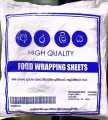 500 Pcs 1KG High Quality Lunch Sheet Pack 16 x 16 Inch Food packing sheet. 