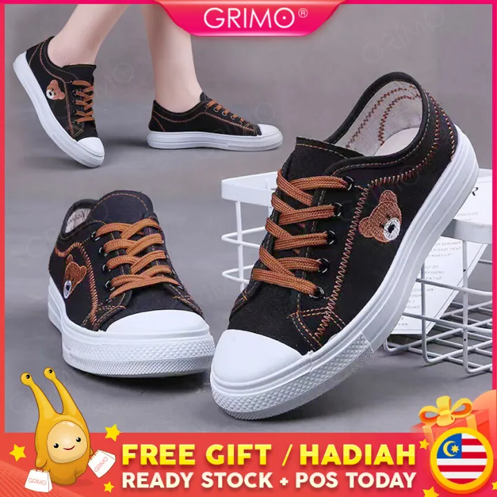 GRIMO%20Malaysia%20-%20Wellbear%20Sneaker%20Women's%20Sport's%20Shoes%20Kasut%20Outdoor%20Lelaki%20Wanita%20Men's%20Sneakers%20Travel%20Gift%20Korea%20Japan%20NEW%20Travel%20Comfort%20Selesa%20Women%20Ladies%20Girls%20New%20September%202022%20ks13699%20-%20Image%203