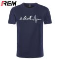 Ironman trithons T shirt Tri life white T-shirt xxx streetwear tee shirt fun short sleeve male 100 percents cotton print tshirt. 