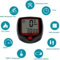 Sunding Wireless Bike Speedometer Bike Computer Waterproof Wired LCD Computer Speedometer Odometer Stopwatch. 