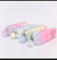 New korean creative pencil pouch gredient color fashon cute pencil case for kids. 