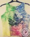 Unisex Casual Skinny Tie And Dye Designs 100% Cotton Priyani Textiles Premium Quality T Shirt Color Not Wash-off New Style New Trend Men's Arm Cut Skinny For Gym.. 