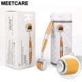 Professional Derma Roller Growth & Hair Regrowth Micro Needles Derma Roller Anti-Aging Skin Care Beauty Tool,Gold  Derma Roller REAL NEEDLES  Microneedles Dermaroller Micro Needle Roller Microneedling Derma Needling Kit. 
