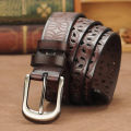 Ladies Belt Pin Buckle Women Hollow Faux Leather Belt. 