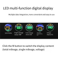 Bike Electric Scooter Accelerator Display Ebike Throttle Grip Digital Monitor for Bicycle Electric Scooter Trigger Easy Install. 