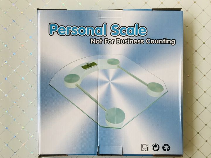 Digital Electronic Personal Body Weight Scale Glass Daraz Lk