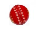 CA Attack Red Leather Cricket Ball - 156g (5 1/2 Oz). 