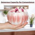 Garlic Keeper for Counter with Lid Ventilated Ceramic Garlic Keeper, Garlic Holder. 