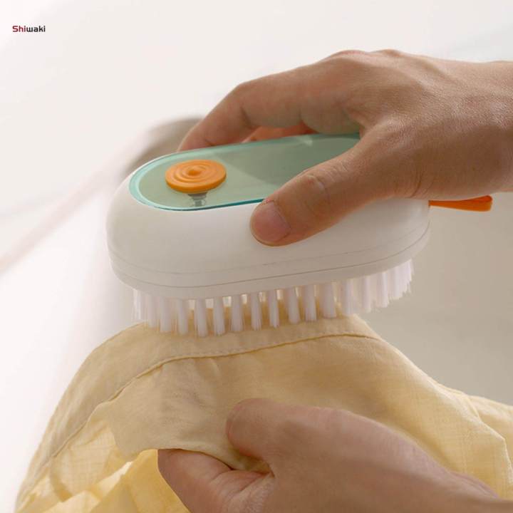 Cleaning%20Brush%20with%20Soap%20Dispenser%20Stains%20Scrub%20Brushes%20Cofortable%20Grip%20Laundry%20Scrubbing%20Brush%20Scrubber%20Brush%20for%20Wall%20Carpet%20Floor%20-%20Image%207