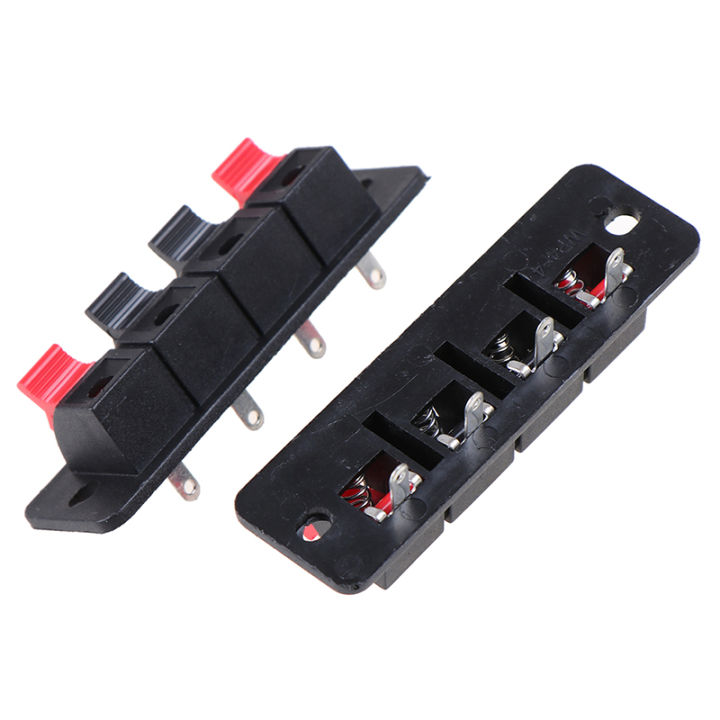 2Pcs%204%20Positions%20Spring%20Connector%20Terminal%20Audio%20Speaker%20Terminals%20Wiring%20Clip%20-%20Image%205