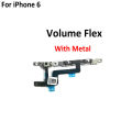 Power Button On Off Flex Cable For iPhone 6 6G Volume Switch Connector Ribbon Part. 