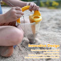Spilling Funnel Toy Sand Castle Building Promote Motor Skills Sand Water Mixing Toy for Spectacular Creations. 