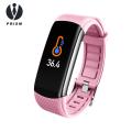 Prism Sport Watch Po ble Temperature Measure Heart Rate Smart Band. 