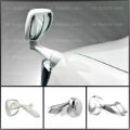 Toyta 4WD SUV Double Cab Front Fender Wide Angle Rear View Third Mirror White Color. 