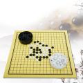 Foldable Go Game Set Baduk/Weiqi 2 Player Go Stones Chinese Chess for Adults. 