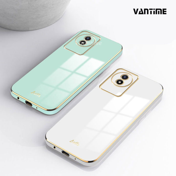 Vantime for Vivo Y02 Y02A Y02t Case Soft Shiny Bling Back Cover