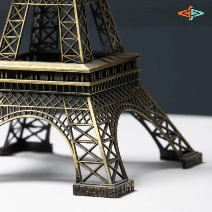 Paris%20Eiffel%20Tower%20Figurine%20Statue%20-%20Metal%20Crafts%20Vintage%20Model%20Miniatures%20Decor%20Antiques%20Bronze%20Tone%20Travel%20Souvenir%20Valentine%20Gift%20-%20Image%206