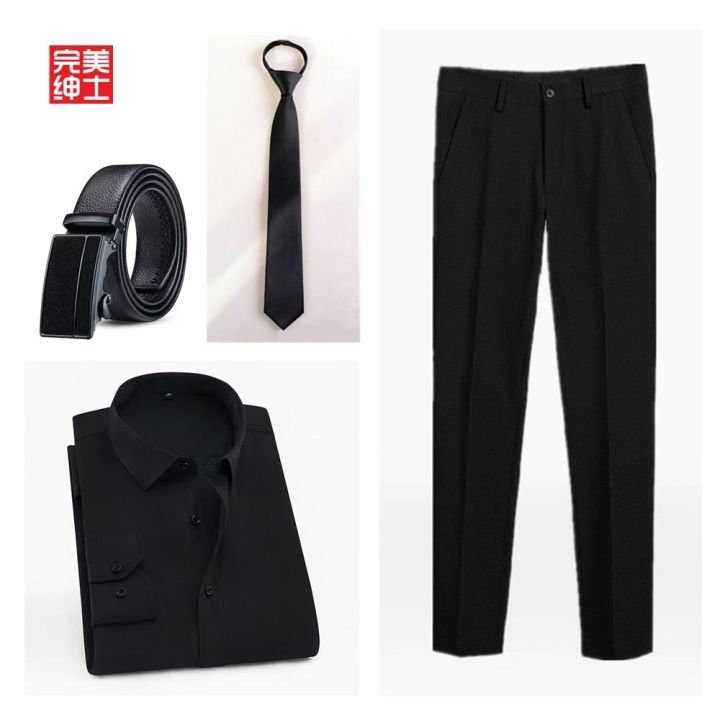 Official%20Men's%20Business%20Suit%20Full%20Set%20Business%20Working%20Work%20Clothes%20Formal%20Wear%20Wedding%20Bridesmaid%20Dress%20Suit%20Men%20-%20Image%204