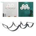 Iron Toilet Roll Paper Holder Basket Wall Mounted or Standing Rack Stand Organizer 6 Rolls. 