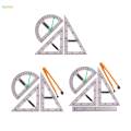 Large Geometry Math Ruler Set Set Teach Geometric Math Tool for White Board. 