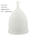 Beginner Period Cup Collapsible Regular Heavy Flow Menstrual Cup. 