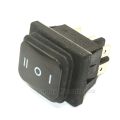 【Black】 1x Red Green Black RLEIL RL2 Waterproof IP65 ON/OFF Car Rocker Switch. 