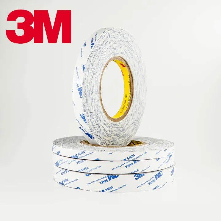 3M%209448A%20Double%20Side%20Tape%20No%20Marks,%20Adhesive%20White%20Waterproof%20Non-Woven%20Fabric,%20Ultra-Thin%20and%20Transparent%203M%20Double-Sided%20Tape%20-%20Image%203