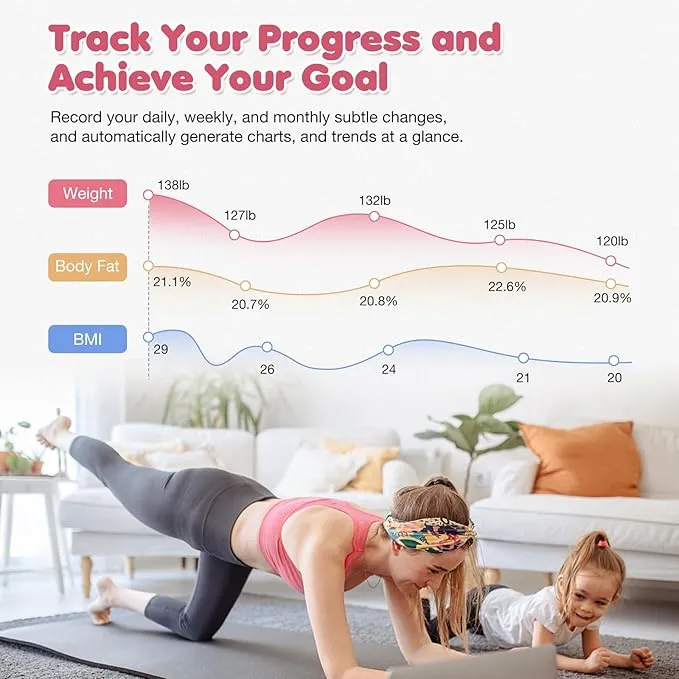 Advanced%203D%20Digital%20Smart%20Body%20Scale,%20Bluetooth%20Enabled%20Body%20Weight%20Monitor%20with%20iOS%20and%20Android%20Compatibility,%20Health%20Tracking%20Analyzer%20-%20Image%202