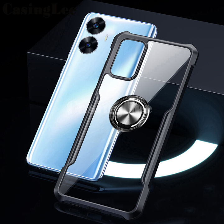 Casinglee%20for%20Realme%20C55%20Case%20Hard%20Clear%20Transparent%20Shockproof%20Car%20adsorb%20Holder%20Ring%20Back%20Cover%20Casing%20Hp%20Realme%20C55%20Phone%20Cases%20Cover%20-%20Image%202