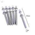 6Pcs Drum Tension Rods Drum Lug Screws for Percussion Instrument Snare Drums M5x40mm. 