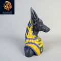 3D Printed Anubis Statue - Black Color - PLA - 120mm Height. 