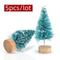 【World Supermarket 2021】10pcs Artificial Flower Red Christmas Snowflake Cone With Branches Mini Christmas Tree Decoration Flower Home Decor. 