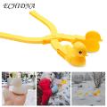 ECHIDNA Snow Toy One-piece Molding Duck Shape Snowball Maker Clamp. 