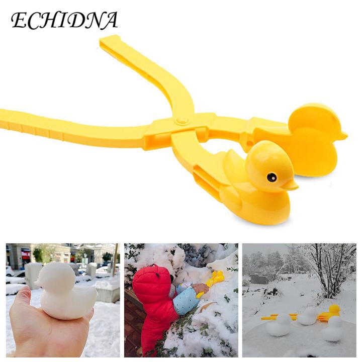 ECHIDNA%20Snow%20Toy%20One-piece%20Molding%20Duck%20Shape%20Snowball%20Maker%20Clamp%20-%20Image%206